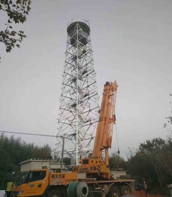 telecom tower erection telecom tower construction in southeast asia - Image 6