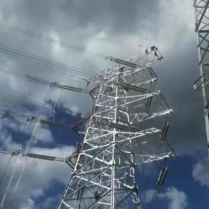 high voltage transmission towers steel power transmission towers